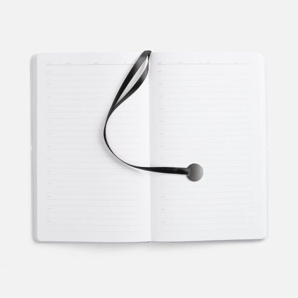 Ежедневник Waltz, недатированный, черный