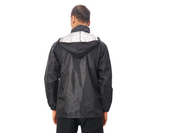 Ветровка Miami мужская с чехлом, черный Ветровка Miami мужская с чехлом, черный