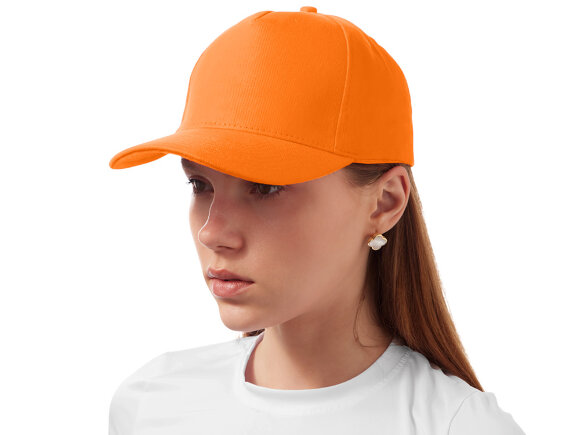Бейсболка Florida 5-ти панельная, оранжевый