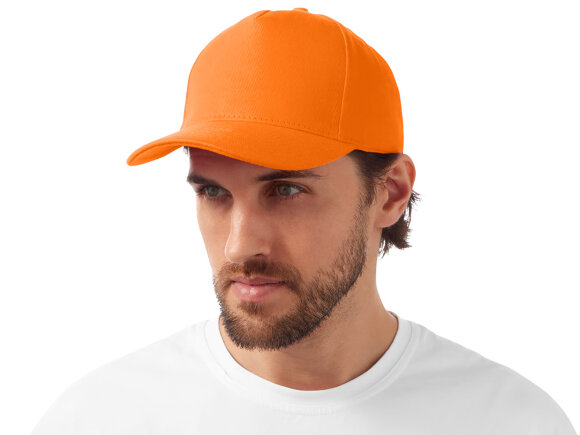 Бейсболка Florida 5-ти панельная, оранжевый Бейсболка Florida 5-ти панельная, оранжевый