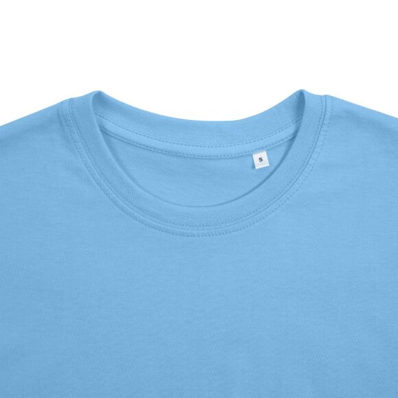 Футболка унисекс T-Bolka 160, голубая Футболка унисекс T-Bolka 160, голубая