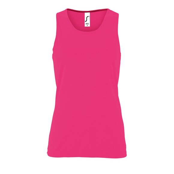 Майка женская Sporty TT Women, розовый неон Майка женская Sporty TT Women, розовый неон