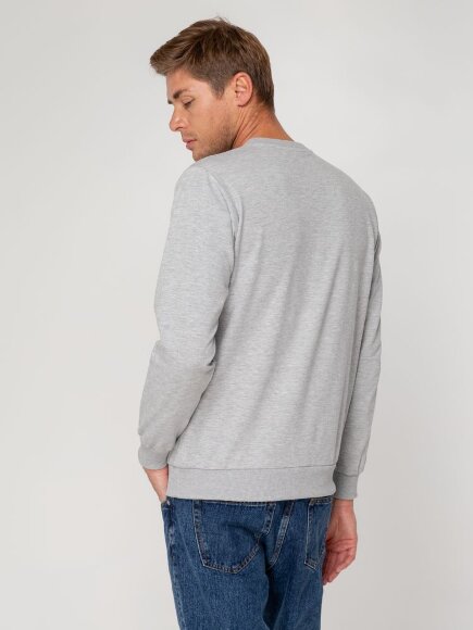 Толстовка Unit Toima, серый меланж Толстовка Unit Toima, серый меланж