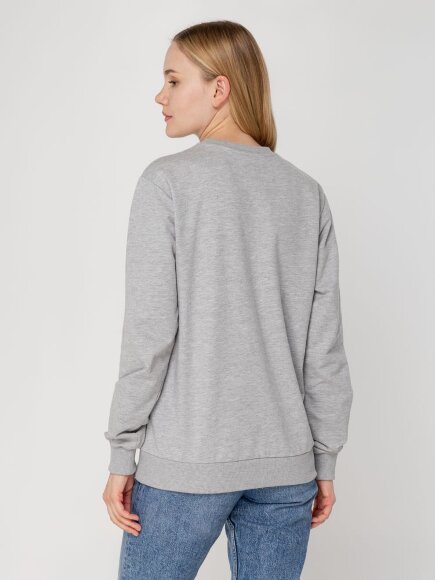 Толстовка Unit Toima, серый меланж Толстовка Unit Toima, серый меланж