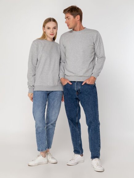 Толстовка Unit Toima, серый меланж Толстовка Unit Toima, серый меланж