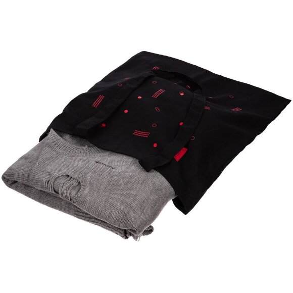 Джемпер оверсайз унисекс Grunge в сумке, серый Джемпер оверсайз унисекс Grunge в сумке, серый