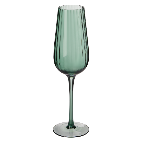 Бокал для шампанского Capri, зеленый