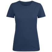 Футболка женская Ladies American U, синяя Футболка женская Ladies American U, синяя