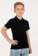 Рубашка поло детская Virma Kids, черная Рубашка поло детская Virma Kids, черная