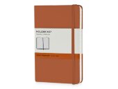 Записная книжка Moleskine Classic (в линейку) в твердой обложке, Pocket (9x14см), оранжевый коралл Записная книжка Moleskine Classic (в линейку) в твердой обложке, Pocket (9x14см), оранжевый коралл