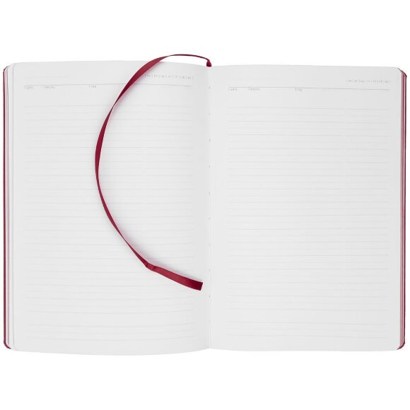 Ежедневник Cortado, недатированный, бордовый Ежедневник Cortado, недатированный, бордовый