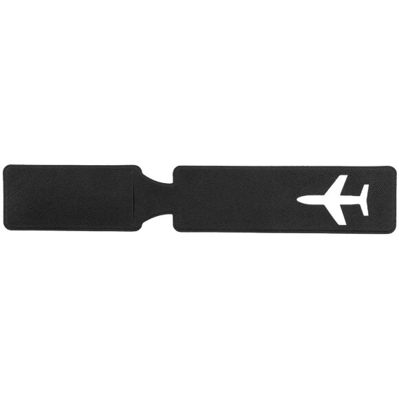 Багажная бирка Devon, черная Багажная бирка Devon, черная