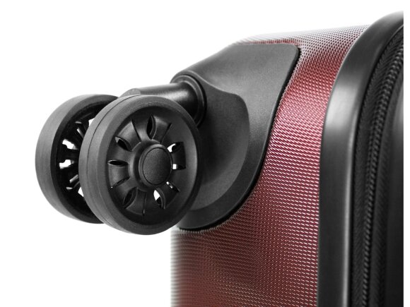 Чемодан BUGATTI Galatea, красный, поликарбонат / АБС-пластик, 36,5х24,5х56 см, 38 л Чемодан BUGATTI Galatea, красный, поликарбонат / АБС-пластик, 36,5х24,5х56 см, 38 л