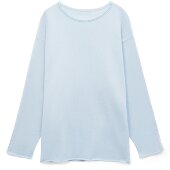 Лонгслив унисекс Siluetti Fuori, светло-голубой