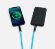 Кабель-ланьярд energyFlex Power Delivery 60 Вт, голубой