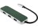 Хаб USB Rombica Type-C Chronos Green Хаб USB Rombica Type-C Chronos Green