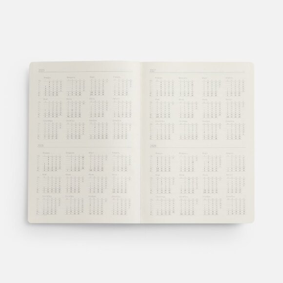 Ежедневник Urban Hard, недатированный, коричневый