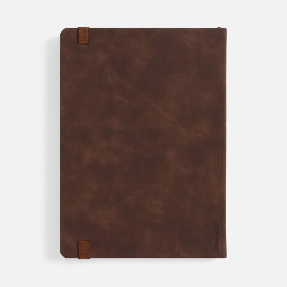 Ежедневник Urban Hard, недатированный, коричневый