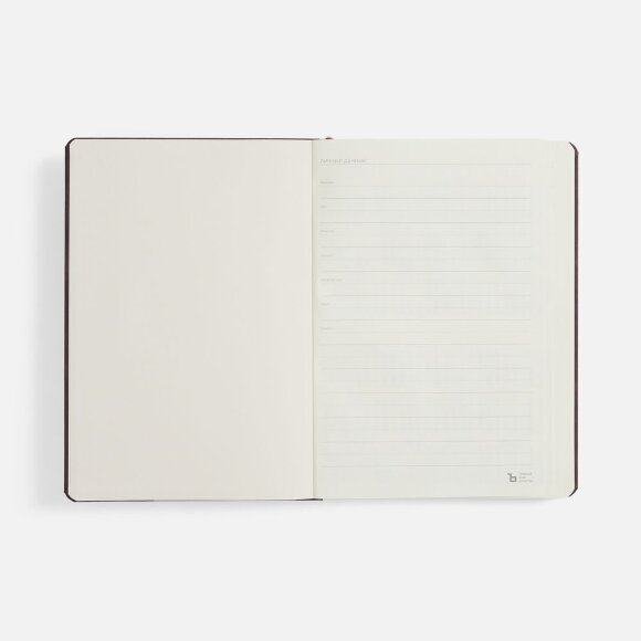 Ежедневник Urban Hard, недатированный, коричневый