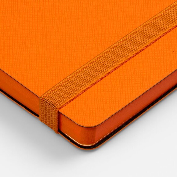 Ежедневник Peel Flex, недатированный, оранжевый
