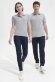 Рубашка поло мужская Spring 210, бордовая