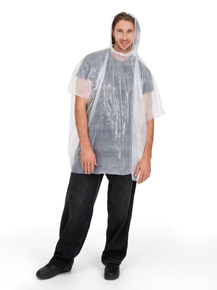 Дождевик в круглом футляре Nimbus, красный Дождевик в круглом футляре Nimbus, красный