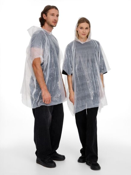 Дождевик в круглом футляре Nimbus, красный Дождевик в круглом футляре Nimbus, красный