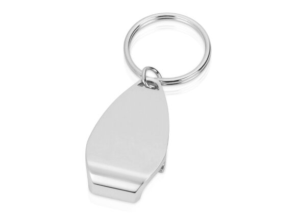 Брелок-открывалка Всегда с собой, серебристый Брелок-открывалка Всегда с собой, серебристый