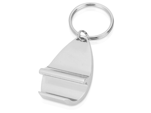 Брелок-открывалка Всегда с собой, серебристый Брелок-открывалка Всегда с собой, серебристый