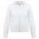 Толстовка женская Hooded Full Zip белая