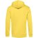 Толстовка с капюшоном унисекс BNC Inspire (Organic), желтая