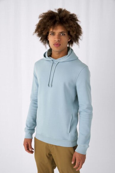 Толстовка с капюшоном унисекс BNC Inspire (Organic), желтая Толстовка с капюшоном унисекс BNC Inspire (Organic), желтая