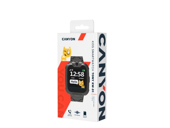 Детские часы Canyon Tony KW-31, черный Детские часы Canyon Tony KW-31, черный