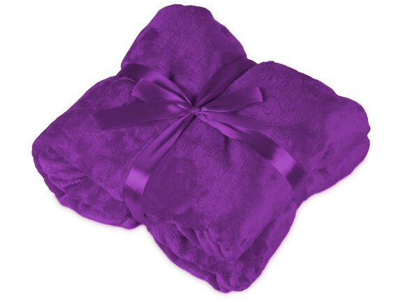 Плед мягкий флисовый Fancy, сиреневый Плед мягкий флисовый Fancy, сиреневый