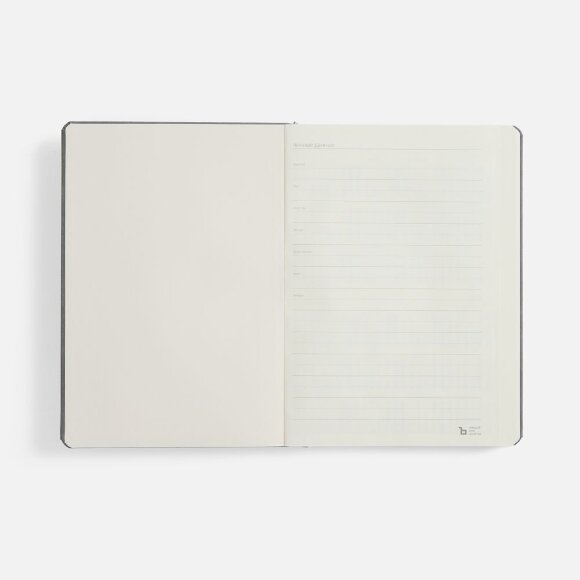 Ежедневник Urban Metal, недатированный, серый