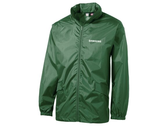 Ветровка Miami мужская с чехлом, зеленый Ветровка Miami мужская с чехлом, зеленый