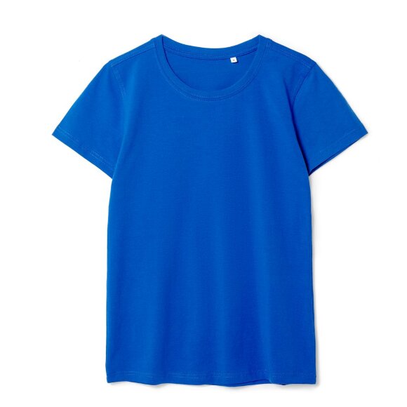 Футболка женская T-bolka Stretch Lady, ярко-синяя (royal) Футболка женская T-bolka Stretch Lady, ярко-синяя (royal)