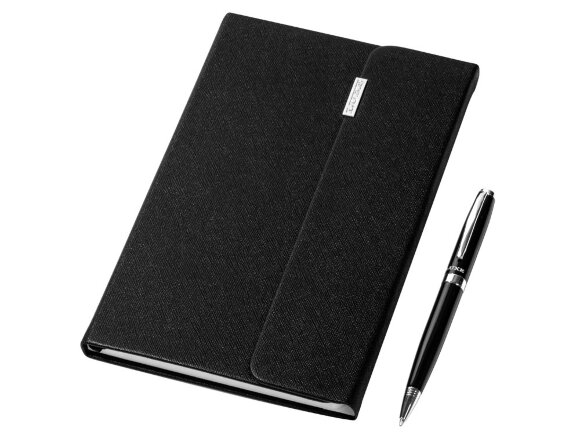 Подарочный набор Tactical Dark: блокнот А5, ручка шариковая Подарочный набор Tactical Dark: блокнот А5, ручка шариковая