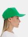 Бейсболка Long Beach, ярко-зеленая с белым