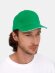 Бейсболка Long Beach, ярко-зеленая с белым