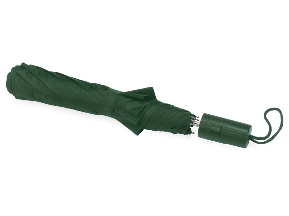 Зонт складной Tulsa, полуавтоматический, 2 сложения, с чехлом, зеленый Зонт складной Tulsa, полуавтоматический, 2 сложения, с чехлом, зеленый