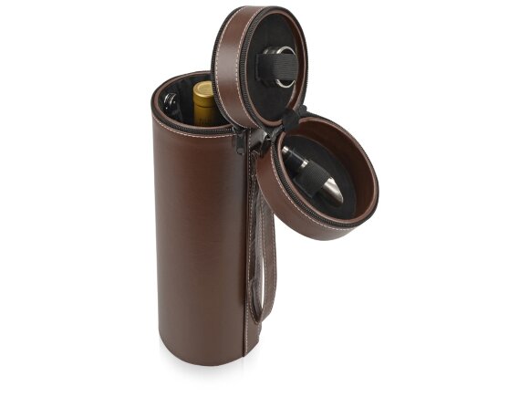 Тубус для вина Божоле, коричневый Тубус для вина Божоле, коричневый