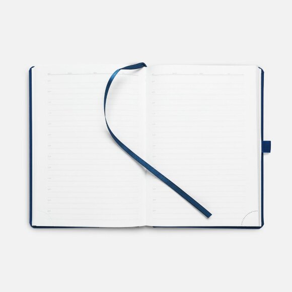 Ежедневник Favor Metal, недатированный, синий