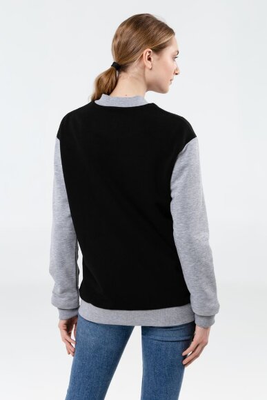 Бомбер College, черный