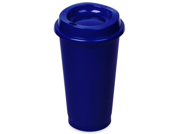 Стакан-тамблер SipGo, 400мл, синий 286С Стакан-тамблер SipGo, 400мл, синий 286С