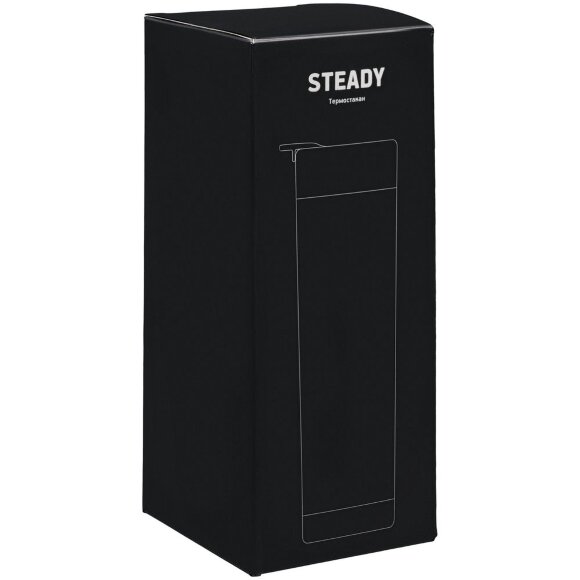Термостакан Steady, черный Термостакан Steady, черный
