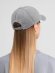 Бейсболка Oblako, утепленная, серая