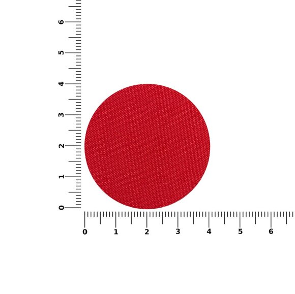 Наклейка тканевая Lunga Round, M, красная