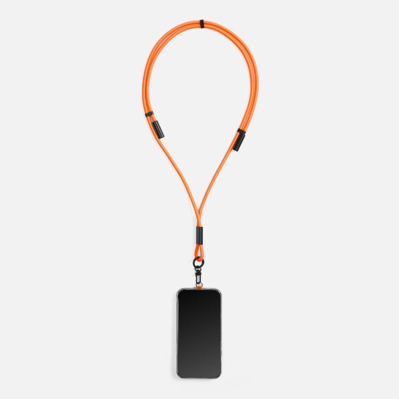 Кабель-ланьярд energyFlex Power Delivery 60 Вт, оранжевый Кабель-ланьярд energyFlex Power Delivery 60 Вт, оранжевый