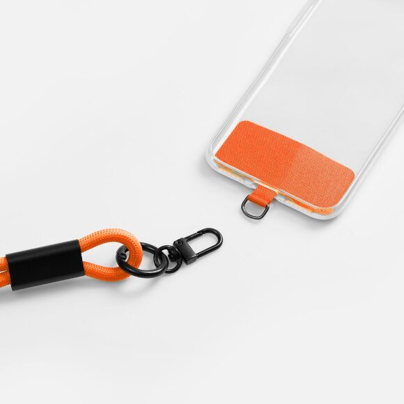 Кабель-ланьярд energyFlex Power Delivery 60 Вт, оранжевый Кабель-ланьярд energyFlex Power Delivery 60 Вт, оранжевый